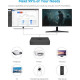 BMAX Mini PC Intel Gemini Lake N4000 (up to 2.6GHz) 8GB DDR4 128GB eMMC  4K@60Hz, HDMI 2.4G/5G Dual WiFi, Gigabit Eth Bluetooth 4.2