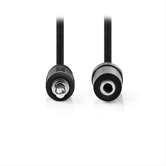 NEDIS Καλώδιο ήχου 3,5mm αρσ. Stereo - 3,5mm Stereo θηλ., 2m CAGT22050BK20