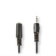 NEDIS Καλώδιο ήχου 3,5mm αρσ. Stereo - 3,5mm Stereo θηλ., 2m CAGT22050BK20