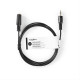 NEDIS Καλώδιο ήχου 3,5mm αρσ. Stereo - 3,5mm Stereo θηλ., 2m CAGT22050BK20