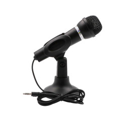 Μικρόφωνο MC302, 3.5mm, Μαύρο - 16021