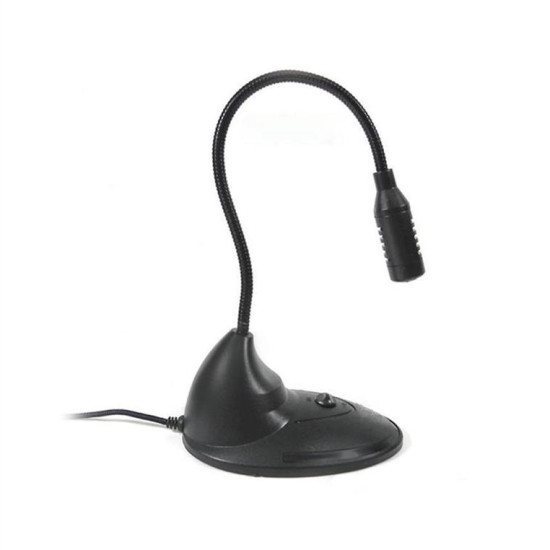 Μικρόφωνο MC301, 3.5mm, Μαύρο - 16020 Μικρόφωνο MC301, 3.5mm, Μαύρο - 16020