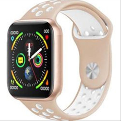 Smartwatch F8, 37mm, Bluetooth, IP67, Rose Gold/White - 73035