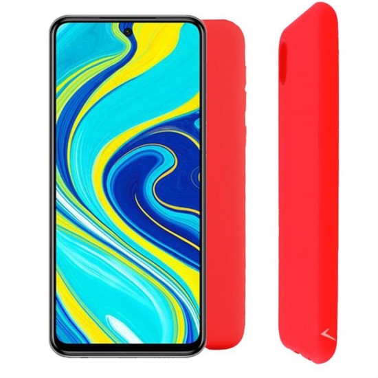 ΘΗΚΗ XIAOMI REDMI NOTE 9S/NOTE 9 PRO/NOTE 9 PRO MAX 6.67" SILICON TPU CAMERA GUARD RED