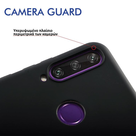 ΘΗΚΗ XIAOMI REDMI NOTE 9S/NOTE 9 PRO/NOTE 9 PRO MAX 6.67" SILICON TPU CAMERA GUARD BLUE