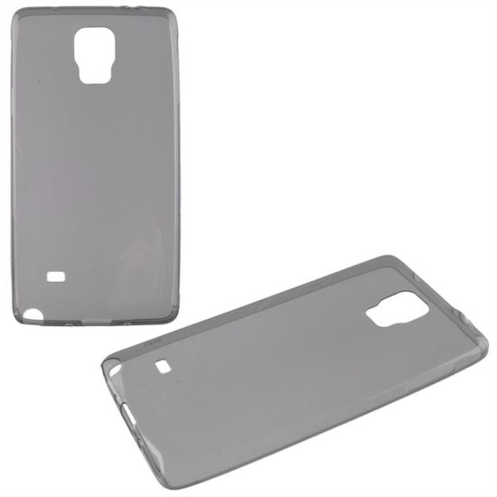 IDOL 1991 ΘΗΚΗ SAMSUNG NOTE 4 N910 ULTRA THIN TPU 0.3mm ΔΙΑΦΑΝΗ ΓΚΡΙ