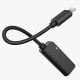 BASEUS καλώδιο lightning σε lightning & 3.5mm CALL32-01, 12cm, μαύρο