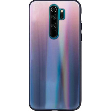 Aurora Glass case for Xiaomi Redmi Note 8 Pro brown-black