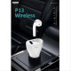 Car Charger WK & Wireless  Bluetooth V5.0 Headset P13 5V 2A
