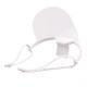WHITE PLASTIC MULTI-PURPOSE FACE MASK