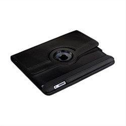 ΘΗΚΗ IPAD AIR 2 9.7" LEATHER BOOK ROTATING STAND BLACK