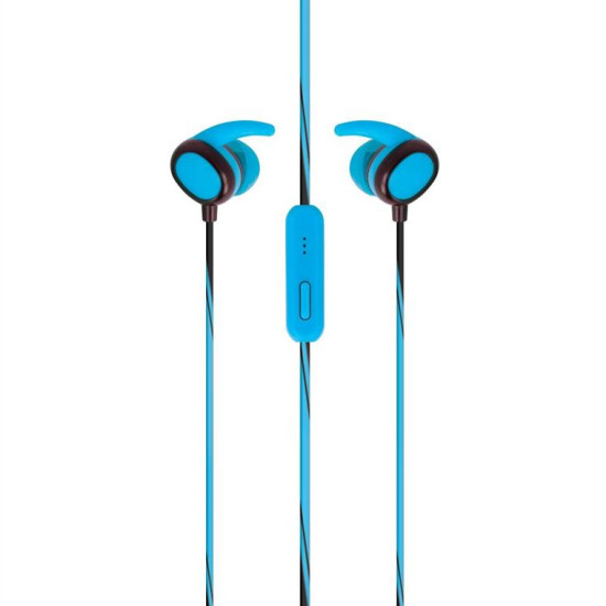 Setty Sport wired earphones blue