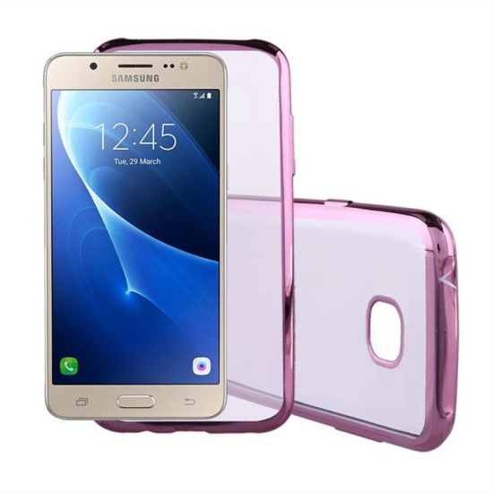 ΘΗΚΗ SAMSUNG J5 2016 J510 FACEPLATE ELECTROPLATING ROSE GOLD