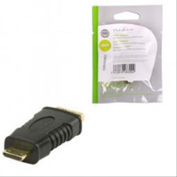 NEDIS CVGP34906BK Αντάπτορας HDMI mini αρσ. - HDMI θηλ. NEDIS CVGP34906BK Αντάπτορας HDMI mini αρσ. - HDMI θηλ.