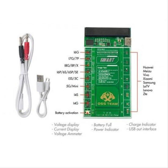 Πλακέτα φόρτισης μπαταριών W209A+ για iPhone, Oppo, VIVO, Samsung TOOL-0011