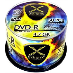 DVD-R EXTREME 4,7GB X16 - CAKE BOX 50 PCS. 1164