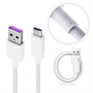 HUAWEI HL1289 USB->TYPE C 3.1 5A ΦΟΡΤΙΣΗ-DATA 1.0m WHITE BULK OR