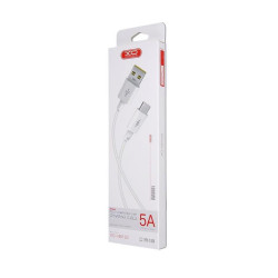 XO Cable NB120 type-C white 5A 1m