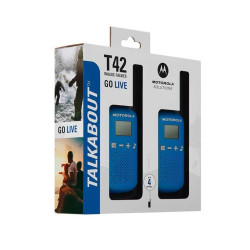 Motorola Talkabout T42 twin-pack blue  B4P00811LDKMAW