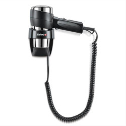 VALERA ACTION SUPER PLUS 1800 BLACK Σεσουάρ μαλλιών ξενοδοχειακού τύπου με επιτοίχια βάση, 1800W VALERA ACTION SUPER PLUS 1800 BLACK Σεσουάρ μαλλιών ξενοδοχειακού τύπου με επιτοίχια βάση, 1800W