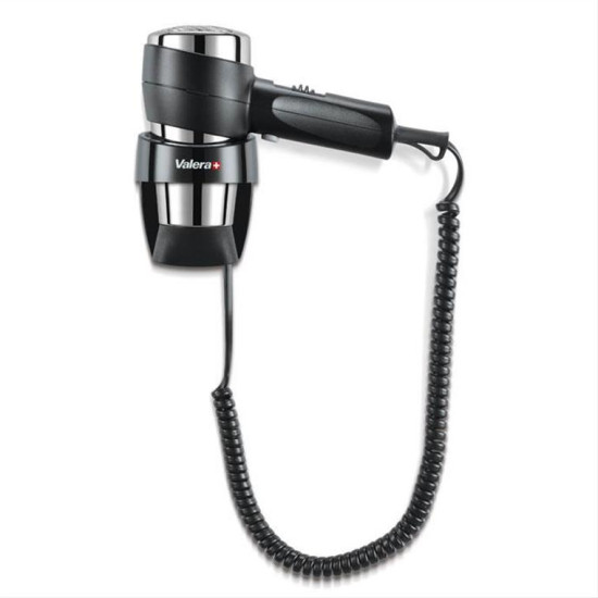 VALERA ACTION SUPER PLUS 1800 BLACK Σεσουάρ μαλλιών ξενοδοχειακού τύπου με επιτοίχια βάση, 1800W VALERA ACTION SUPER PLUS 1800 BLACK Σεσουάρ μαλλιών ξενοδοχειακού τύπου με επιτοίχια βάση, 1800W