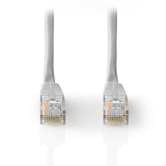 NEDIS Καλώδιο δικτύου CAT5e, UTP, 30m σε γκρι χρώμα. CCGT85000GY300