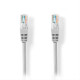 NEDIS Καλώδιο δικτύου CAT5e, UTP, 30m σε γκρι χρώμα. CCGT85000GY300