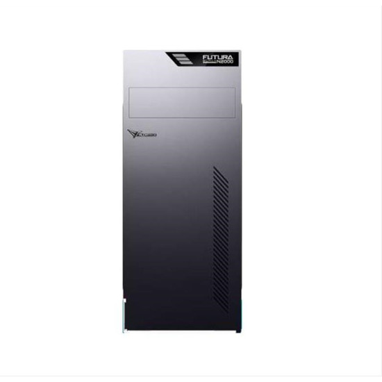 ALCATROZ PC CASE WITH PSU 450W FUTURA BLACK N2000 BLACK