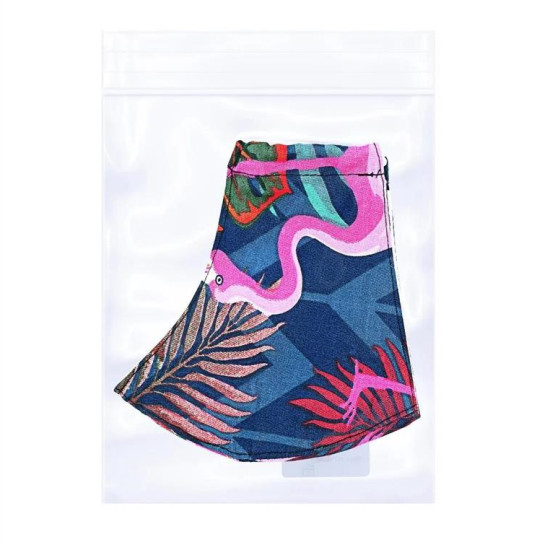 Profiled Face Mask - Flamingo