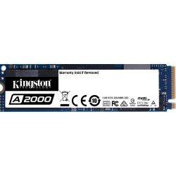 Kingston SSD drive A2000 250GB M.2 2280 PCI-e NVMe 2000/1100MB/s SA2000M8/250G