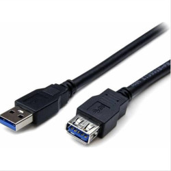 POWERTECH καλώδιο USB 3.0 σε USB female CAB-U123, copper, 1.5m, μαύρο CAB-U123 POWERTECH καλώδιο USB 3.0 σε USB female CAB-U123, copper, 1.5m, μαύρο CAB-U123