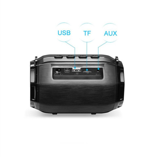 Kislonli LED-904, Bluetooth, USB, SD, FM gray  22119gr
