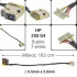 DC Jack HP 250 G4 (Μακρύ)