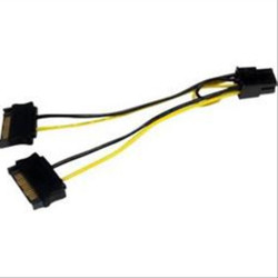 Καλώδιο-splitter τροφοδοσίας PCI Express 2x 6-pin σε 1x 8-pin, 0.10M Καλώδιο-splitter τροφοδοσίας PCI Express 2x 6-pin σε 1x 8-pin, 0.10M