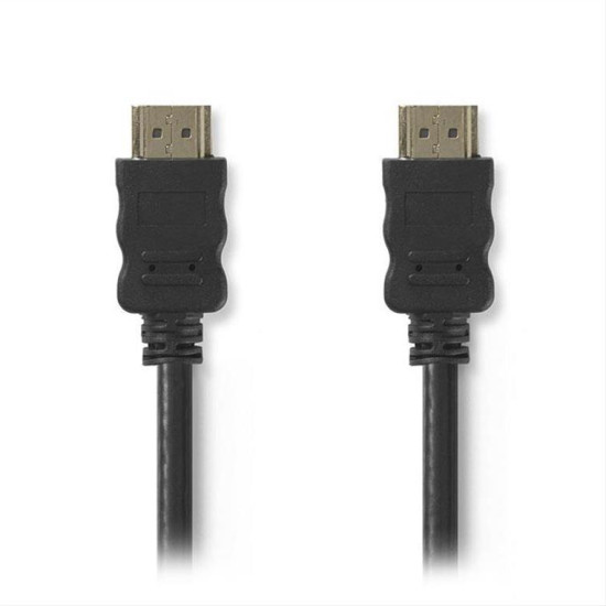NEDIS CVGT34000BK100 Καλώδιο HDMI αρσ. - HDMI αρσ. 10m με επίχρυσες επαφές. NEDIS CVGT34000BK100 Καλώδιο HDMI αρσ. - HDMI αρσ. 10m με επίχρυσες επαφές.