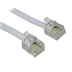 POWERTECH Καλώδιο Τηλεφώνου RJ11 6P4C, 10m, Gray POWERTECH Καλώδιο Τηλεφώνου RJ11 6P4C, 10m, Gray
