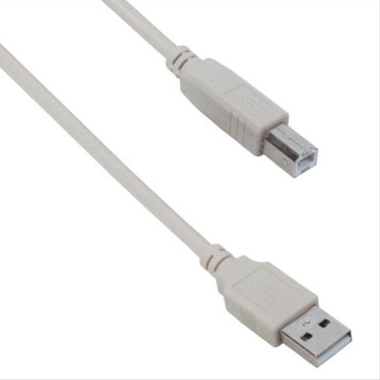 Καλώδιο Εκτυπωτή USB A σε USB B, 1.5m, DeTech, High Quality - 18054 - Για εκτυπωτή