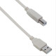 Καλώδιο Εκτυπωτή USB A σε USB B, 1.5m, DeTech, High Quality - 18054 - Για εκτυπωτή