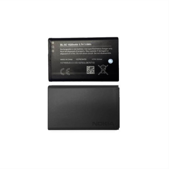 ΜΠΑΤΑΡΙΑ NOKIA BL-5C 6600/6230/3650 1020mAh