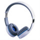 STEREO BLUETOOTH HEADPHONES V SOUND PRO VT900 WHITE-GREY-BLUE