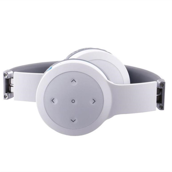 STEREO BLUETOOTH HEADPHONES V SOUND PRO VT900 WHITE-GREY-BLUE