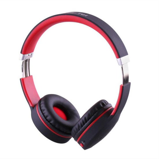 STEREO BLUETOOTH HEADPHONES V SOUND PRO VT900 BLACK-RED