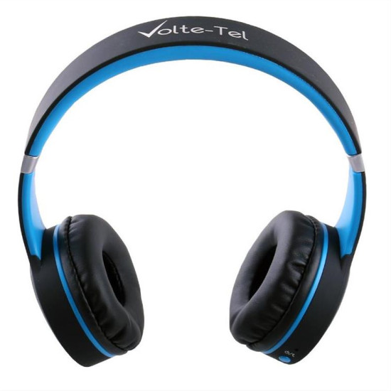 STEREO BLUETOOTH HEADPHONES V SOUND PRO VT900 BLACK-BLUE