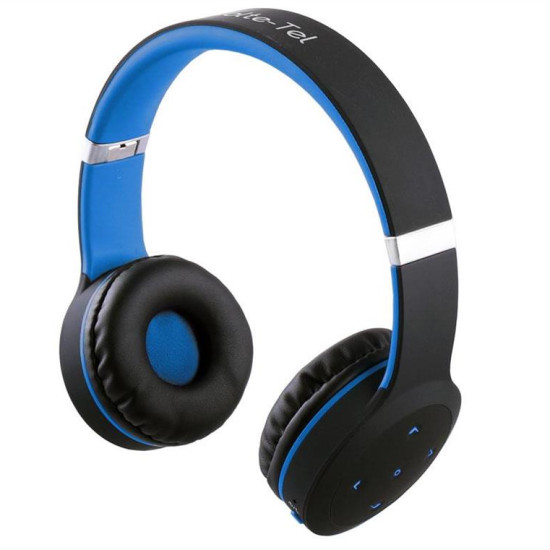 STEREO BLUETOOTH HEADPHONES V SOUND PRO VT900 BLACK-BLUE