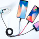 XO Cable NBNB54 3in1 (8-pin/micro/type-C) multicolor 3A 1,2m GSM095439