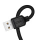 XO Cable NB36 8-pin black 2,1A 1m GSM095453
