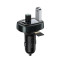 Baseus transmiter FM T-Type Bluetooth MP3 car charger black CCALL-TM01