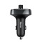 Baseus transmiter FM T-Type Bluetooth MP3 car charger black CCALL-TM01