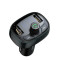 Baseus transmiter FM T-Type Bluetooth MP3 car charger black CCALL-TM01
