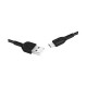 HOCO X13 Easy charged Micro charging cable black 1 meter